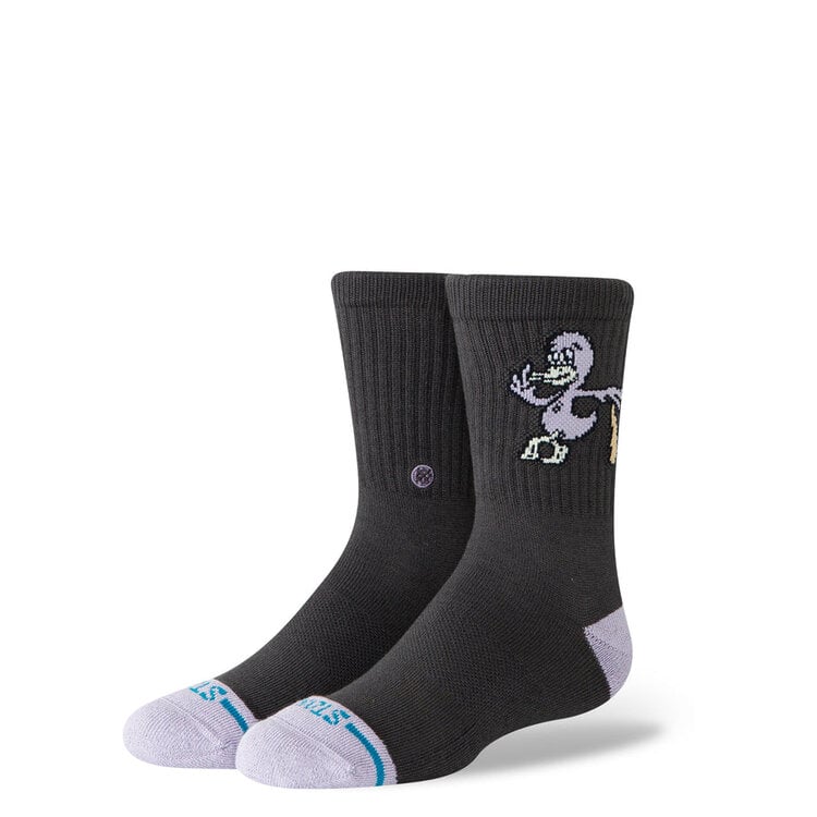 "Lights Out" Combed Cotton Blend Socks by Stance
