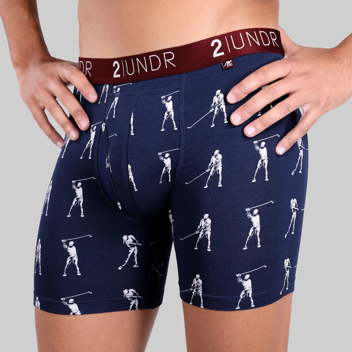 "Swingers" Day Shift 6" Boxer Brief by 2UNDR