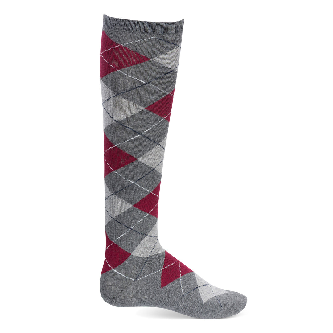 Chaussettes ras du cou en coton Vagden Argyle de Vagden (DESTOCKAGE) - LONGUEUR AU-DESSUS DU MOLLET