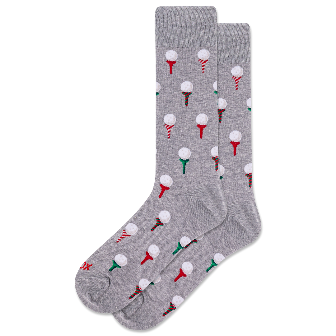 Chaussettes en coton « Ours de Noël » par Hot Sox - Taille L 