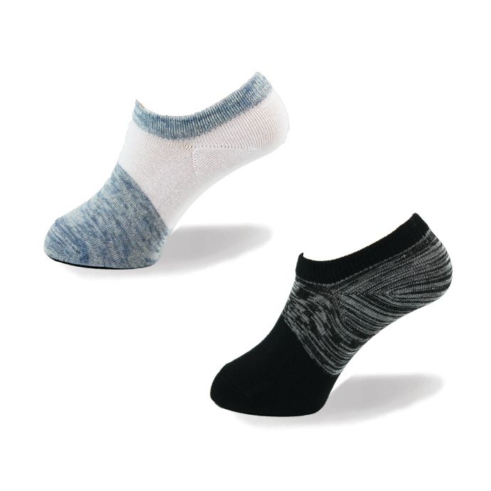 space dye ankle socks