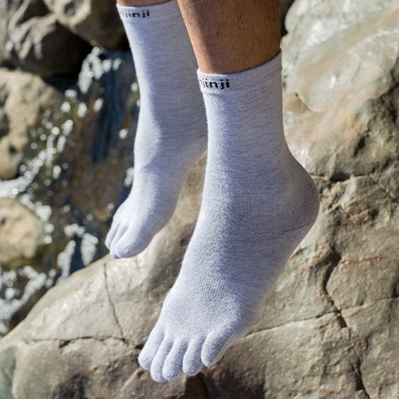 five-toe running socks liner