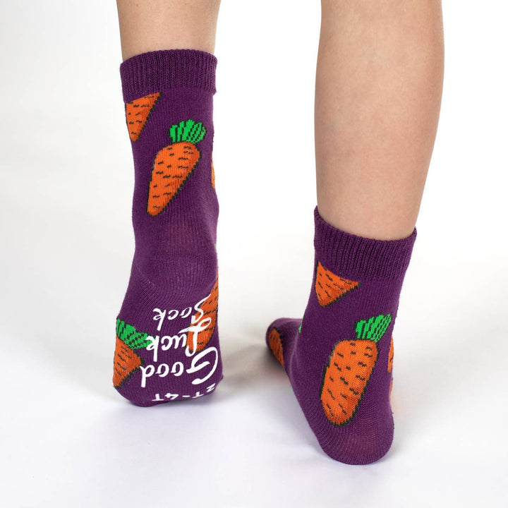 Kids "Bananas, Carrots and Watermelon" Socks by Good Luck Sock