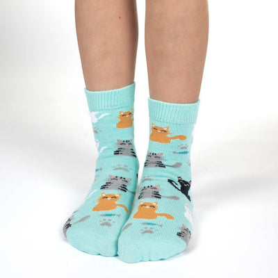 Kids "Cats, Koala and Octopus" Socks by Good Luck Sock