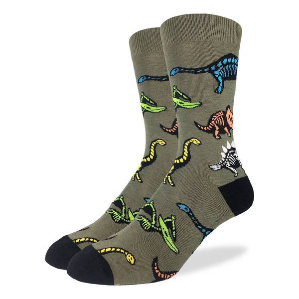 Dinosaur skeleton socks