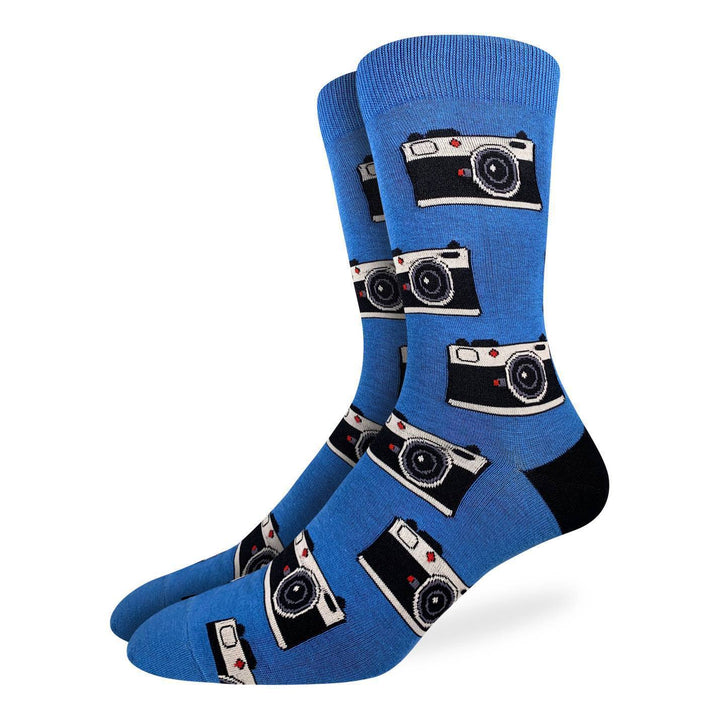 Chaussettes porte-bonheur « Cameras » - VENTE