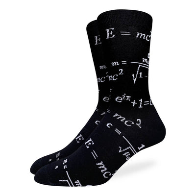 "Math Equations"  Socks by Good Luck Sock