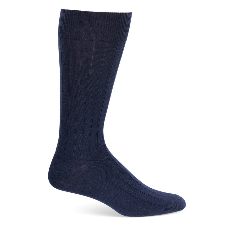 Vagden Men's Broad Rib Merino Wool Dress Sock