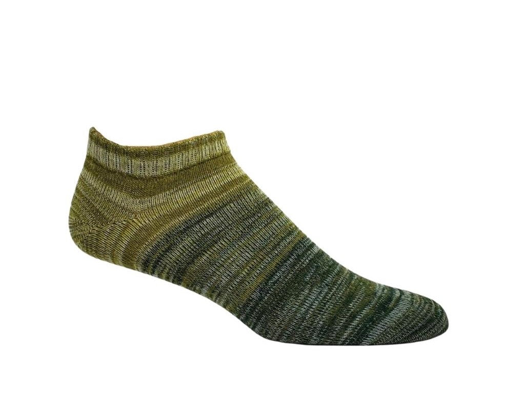 space dye ankle socks