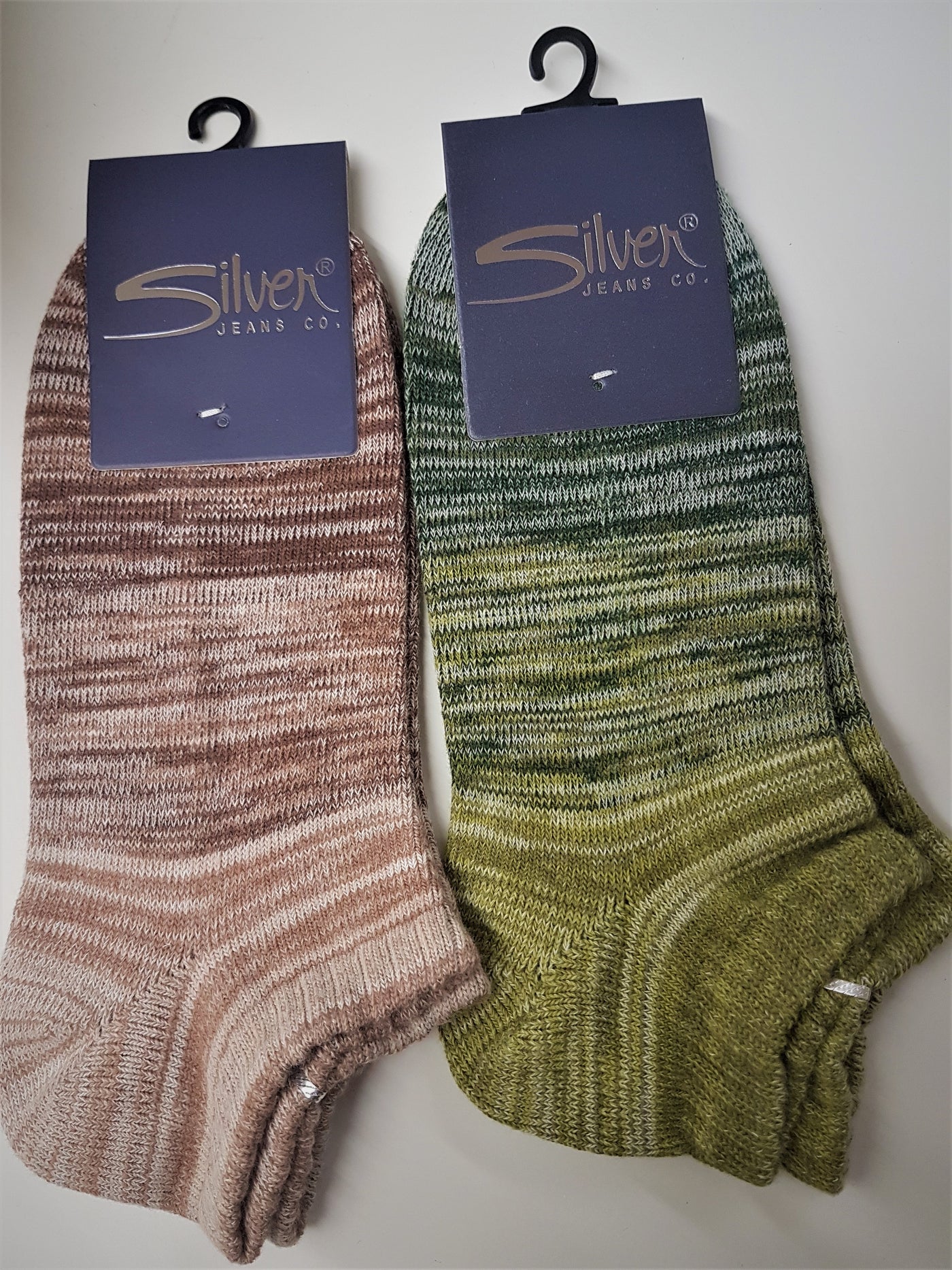 space dye ankle socks