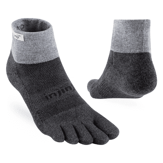 Trail Midweight Mini-Crew Ankle Socks by Injinji – Great Sox