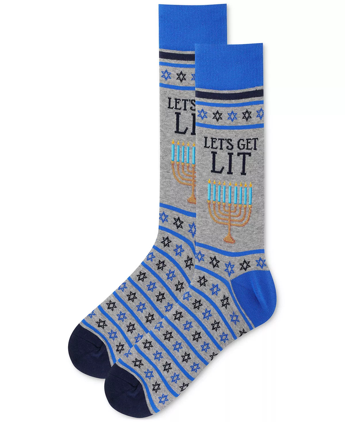 "Let's Get Lit" Crew Socks by Hot Sox