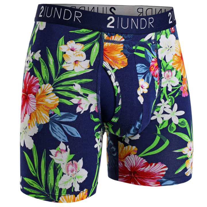 2UNDR Swing Shift 6" Boxer Brief - Tahiti