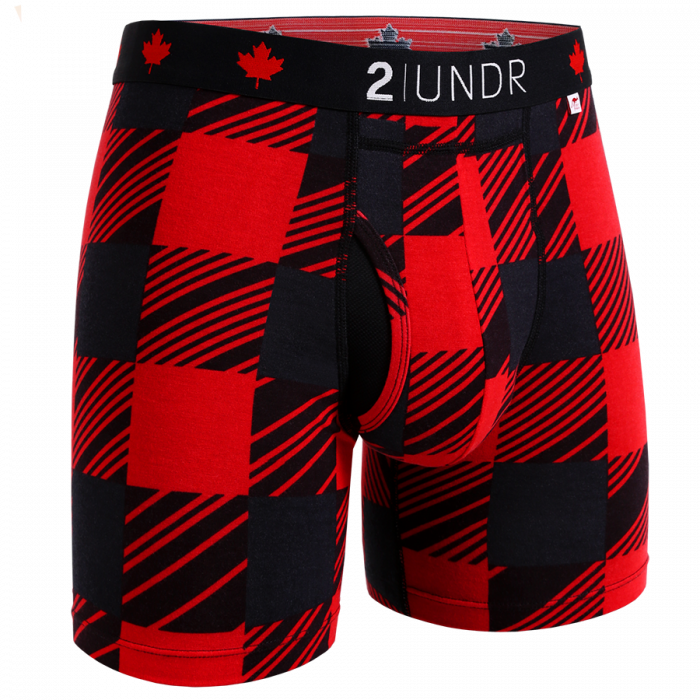 2UNDR Swing Shift 6" Boxer Brief -  Oh Canada