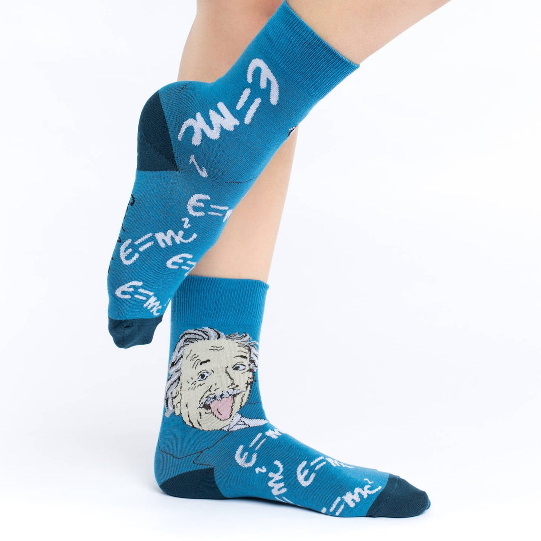 "Einstein" socks by Good Luck Sock - Medium