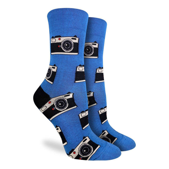Chaussettes porte-bonheur « Cameras » - VENTE