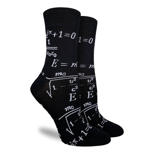 "Math Equations"  Socks by Good Luck Sock