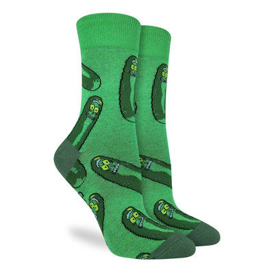 "Pickle Rick" Socks by Good Luck Sock