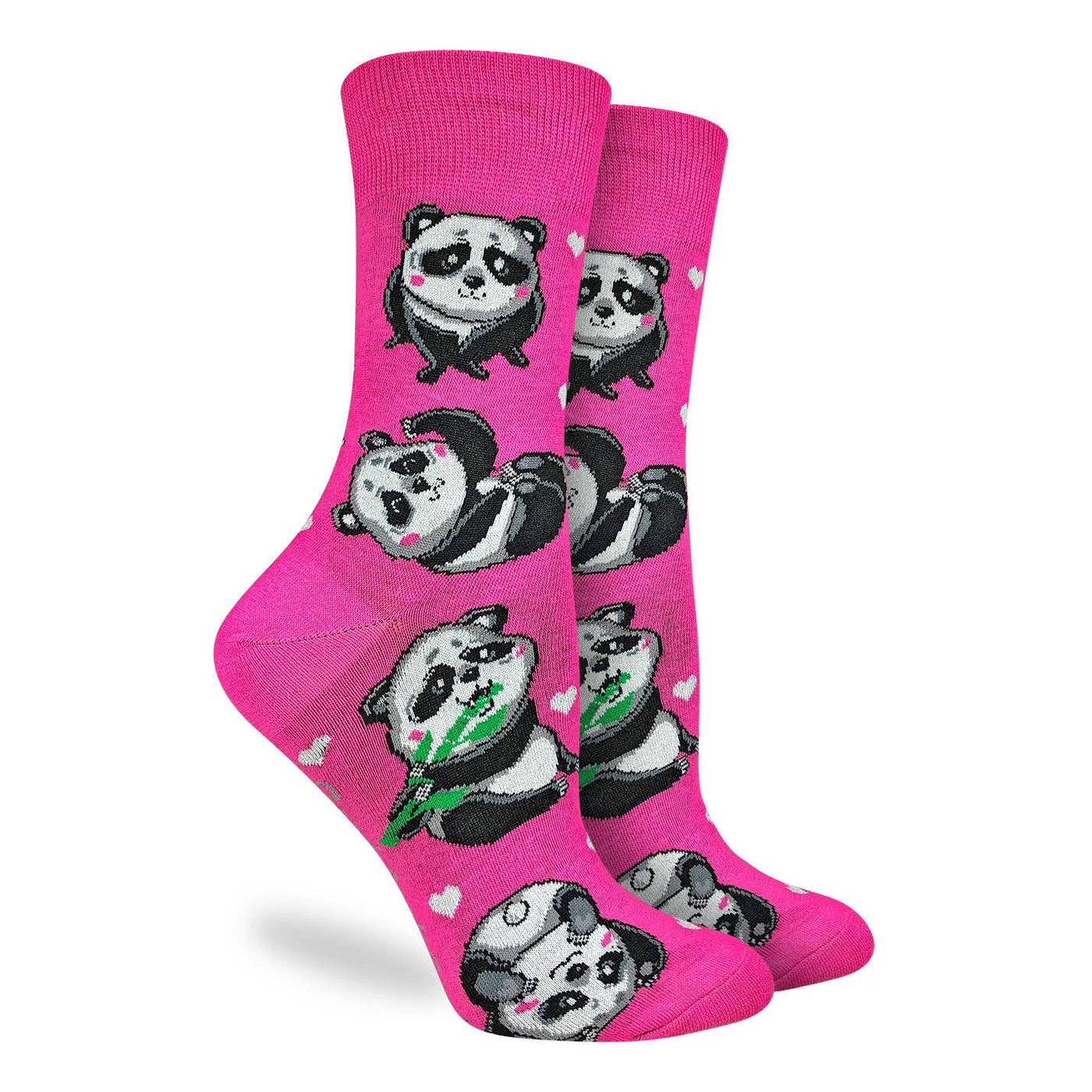 "Cute Pandas" Socks by Good Luck Sock- Medium