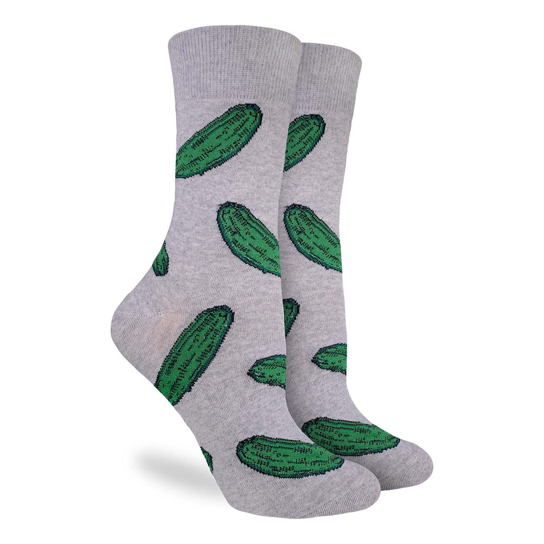 "Pickles" Crew Socks by Good Luck Sock
