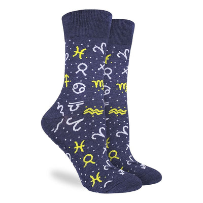 "Zodiac Signs" Crew Socks by Good Luck Sock - SALE