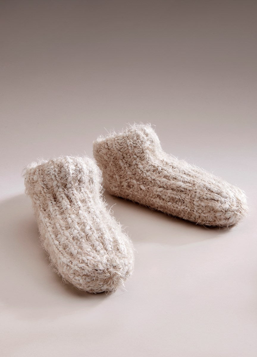 Thermal Socks Booties in Luxe Blended Yarn