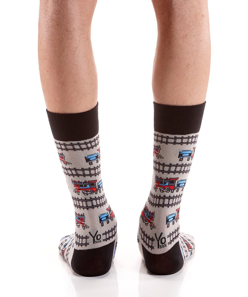 "Let's Get Loco" Dress Crew Socks by YO Sox - Large