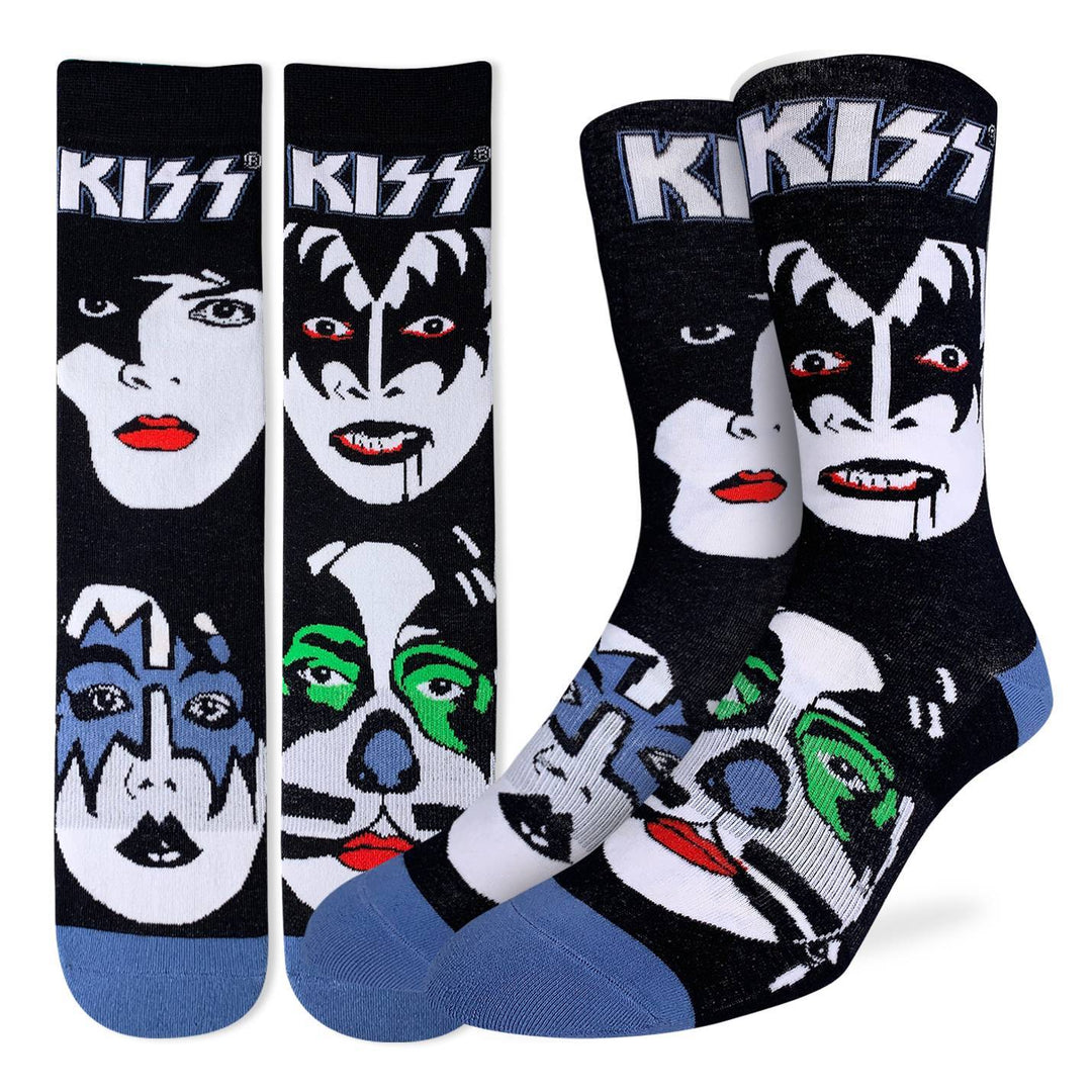 "Kiss Band" Active Socks by Good Luck Sock