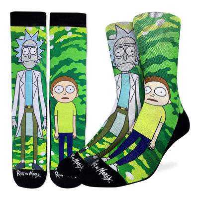 "Rick and Morty" Active Socks by Good Luck Sock