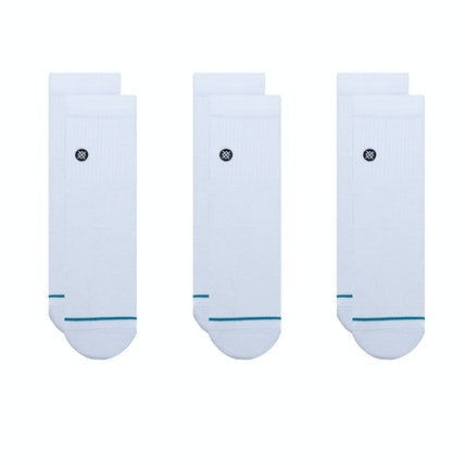 Stance "Icon Quarter 3 Pack" Combed Cotton Socks