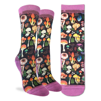 "Mushrooms" Socks by Good Luck Sock