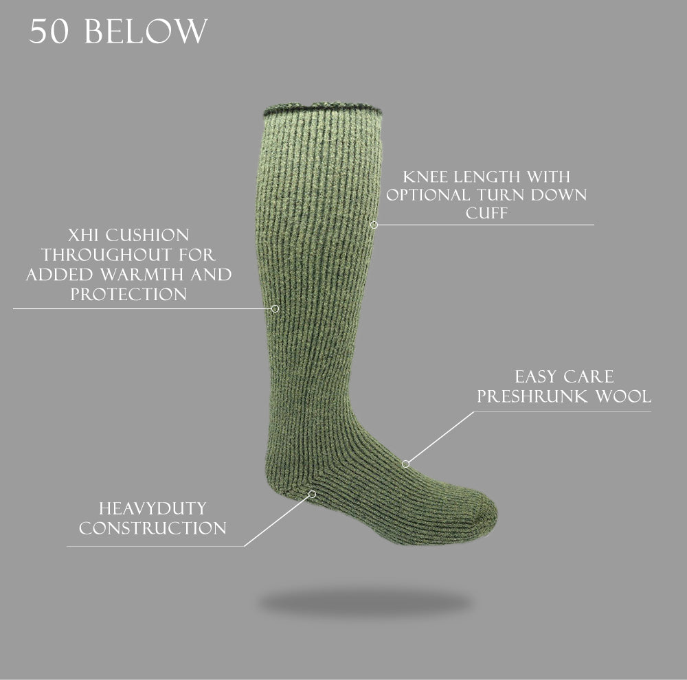 Wool Thermal Socks Features 