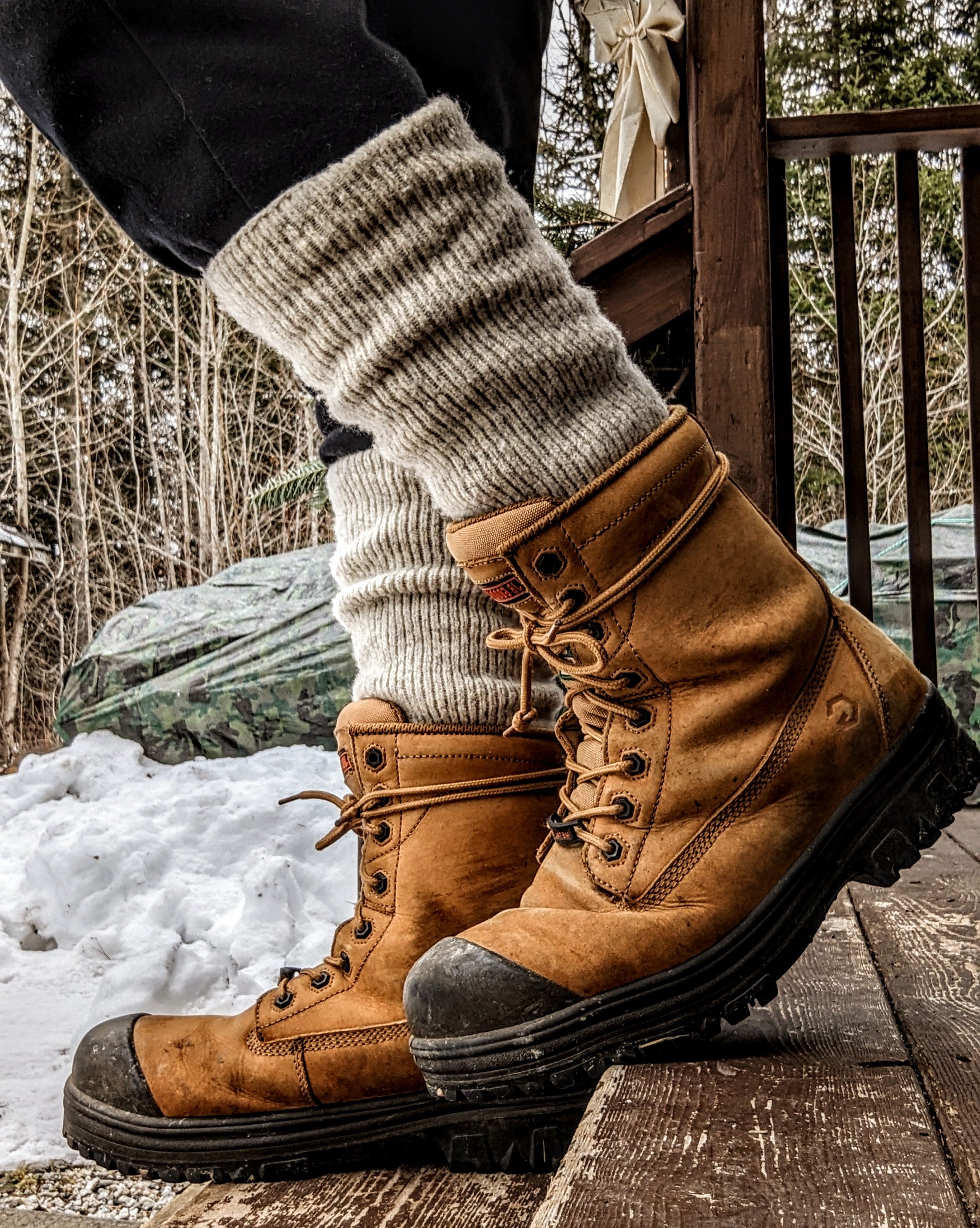 J.B. Field's 50 Below Ice | Warmest Men's Wool Thermal Socks