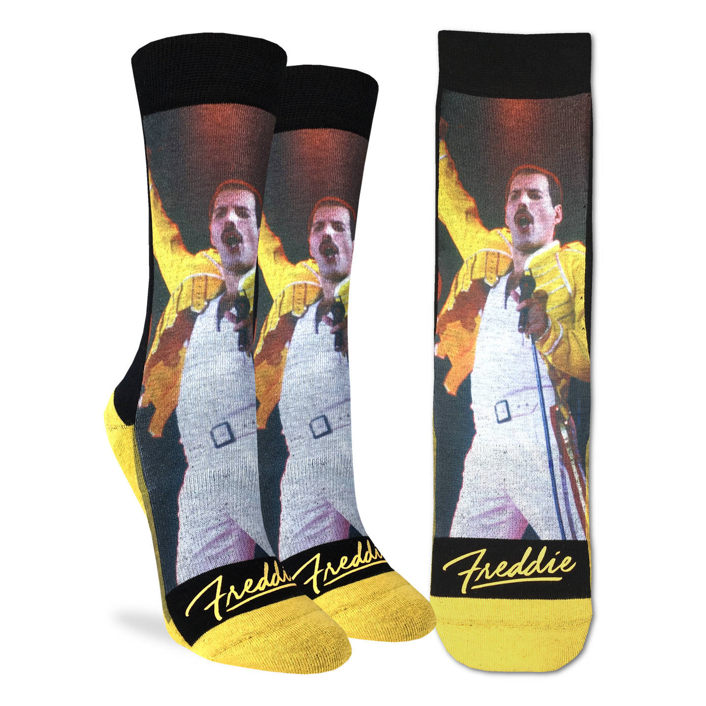 "Freddie at Wembley" Crew Socks by Good Luck