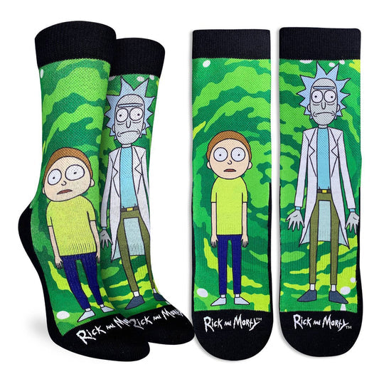 "Rick and Morty" Active Socks by Good Luck Sock