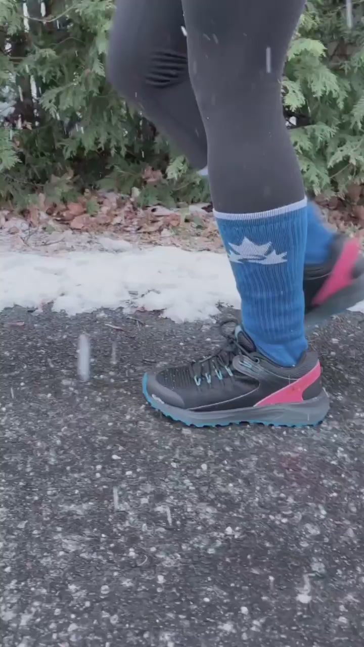 trans canada trail running socks