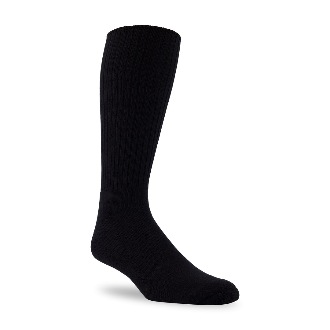 black 100% cotton socks 