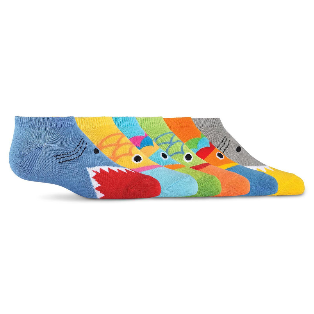 Kid's "Multicolour" Ankle Socks 5 pack by K Bell