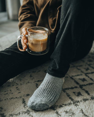 cozy boot socks for the trails as well as at home 