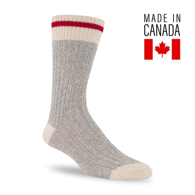 cotton cabin sock made in Canada