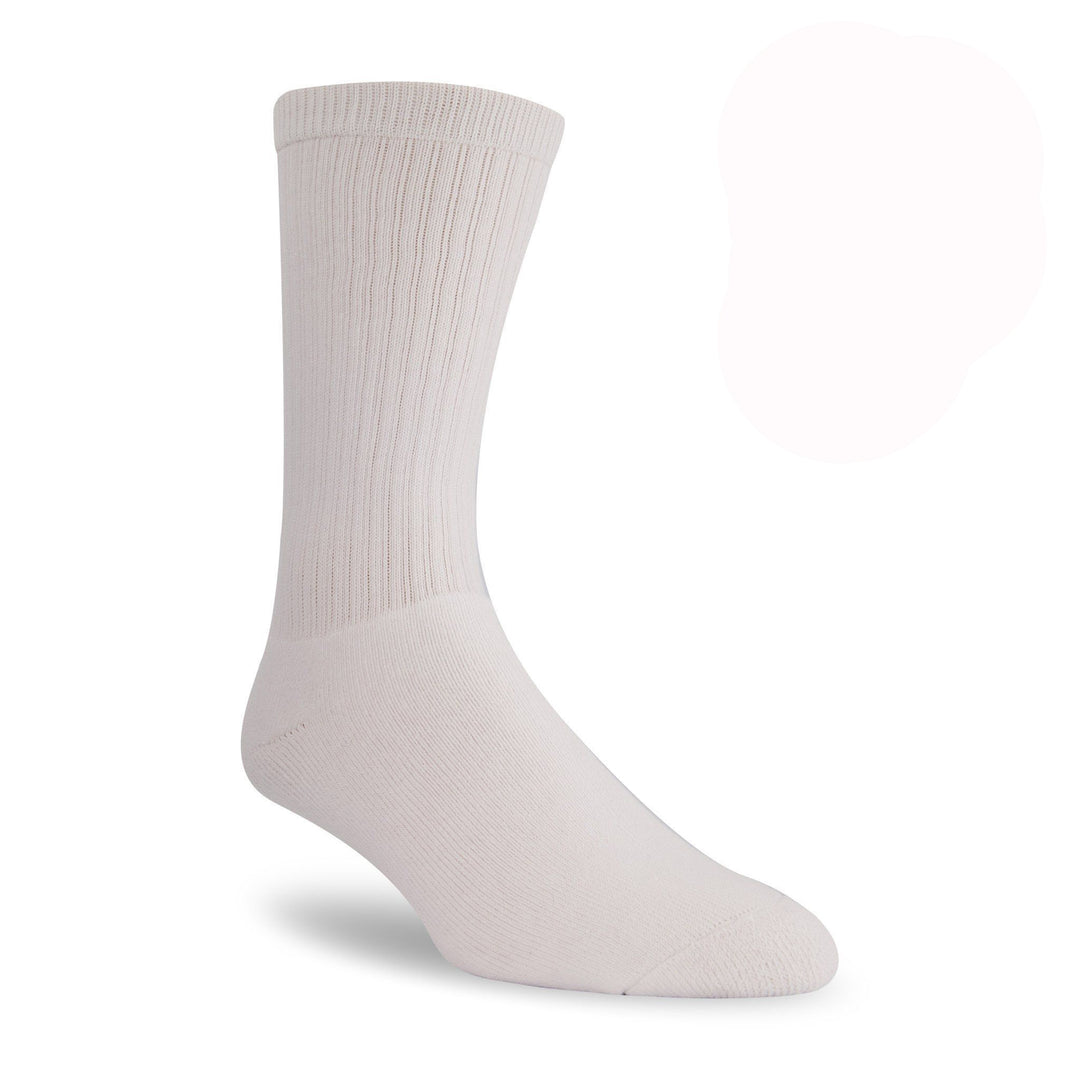 Organic cotton socks in white