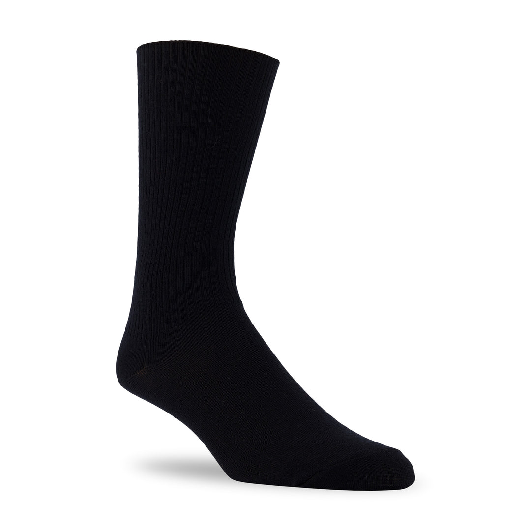 cashmere diabetic socks in black