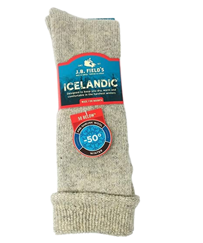Men's wool sock for -50C