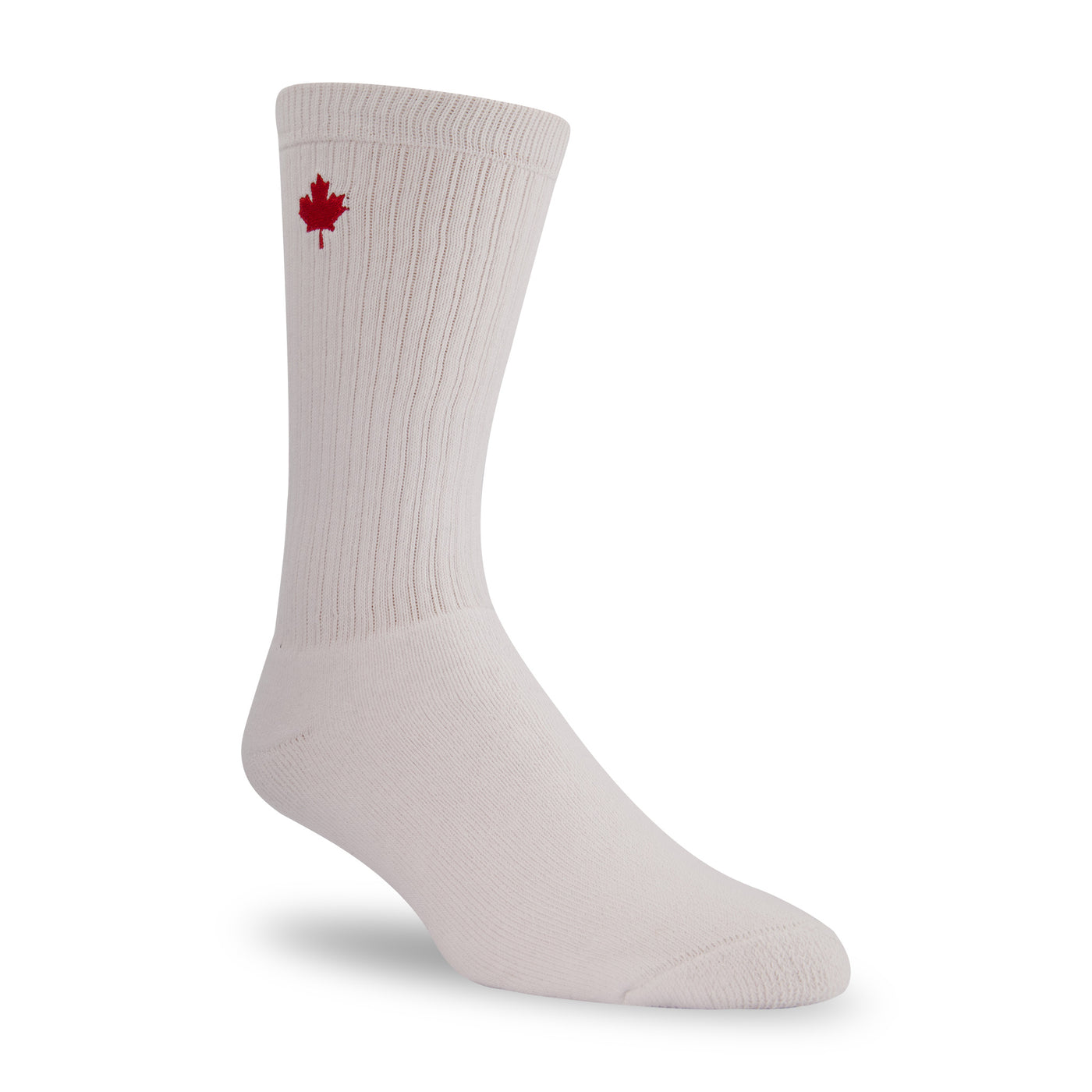 J.B. Field's "Canadian Maple Leaf" Organic Cotton Crew Sock