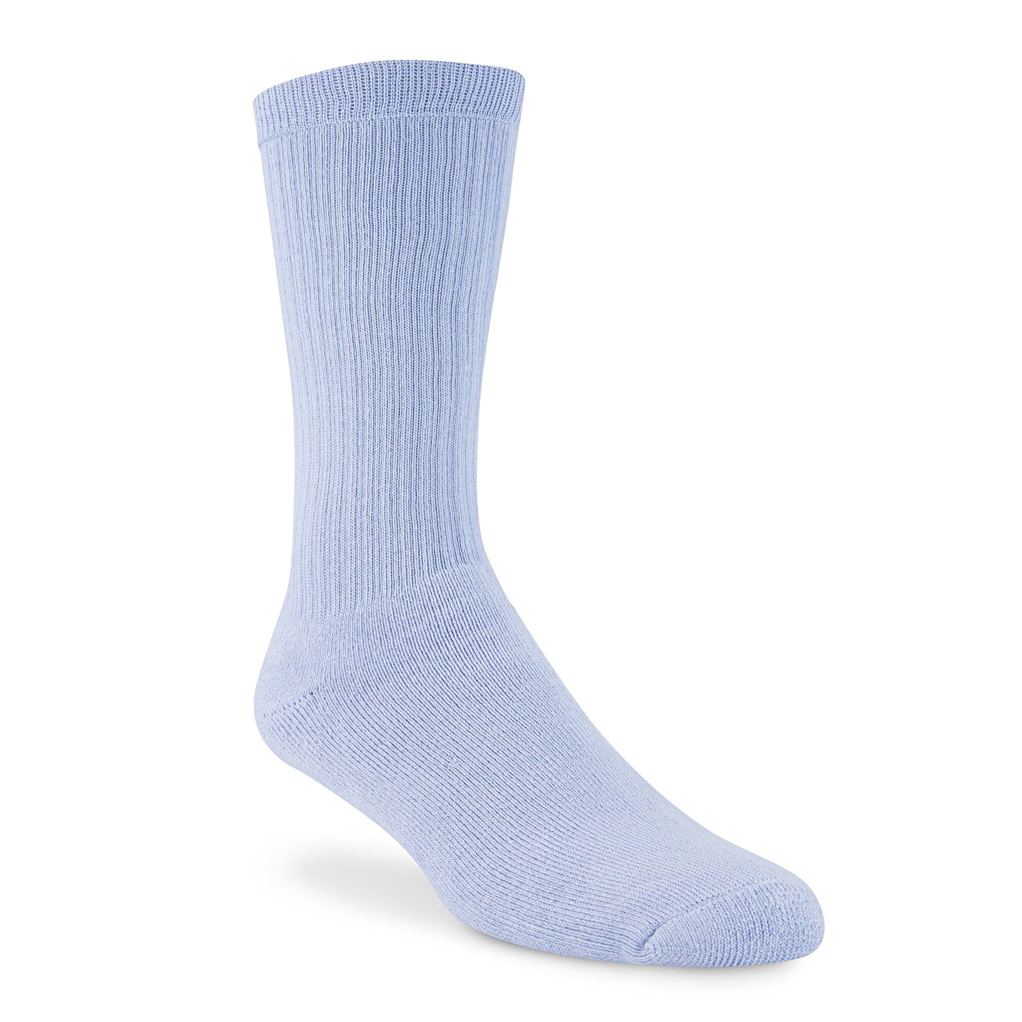 powder blue bamboo socks