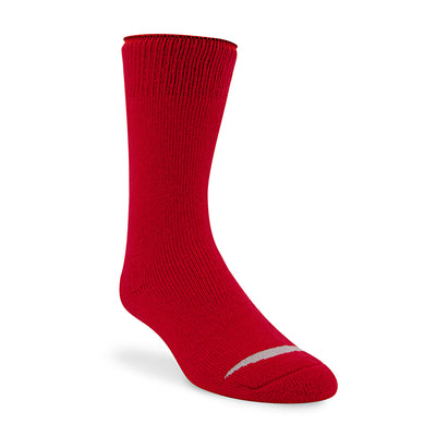 Red Merino Wool Thermal Socks