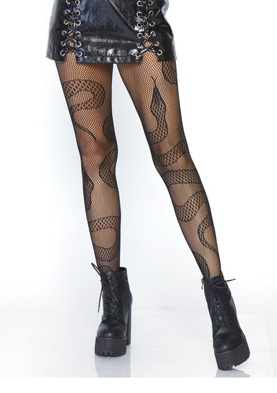 Snake Net Fishnet Tights from Leg Avenue