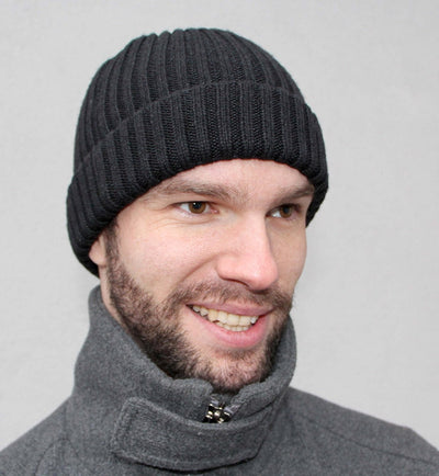Merino wool winter hat