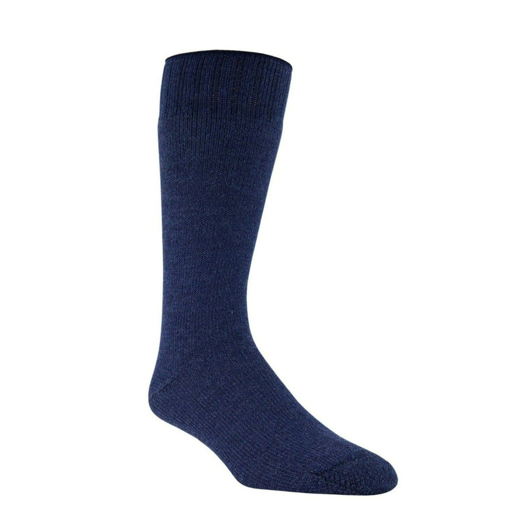 Navy Wool Thermal Boot Socks
