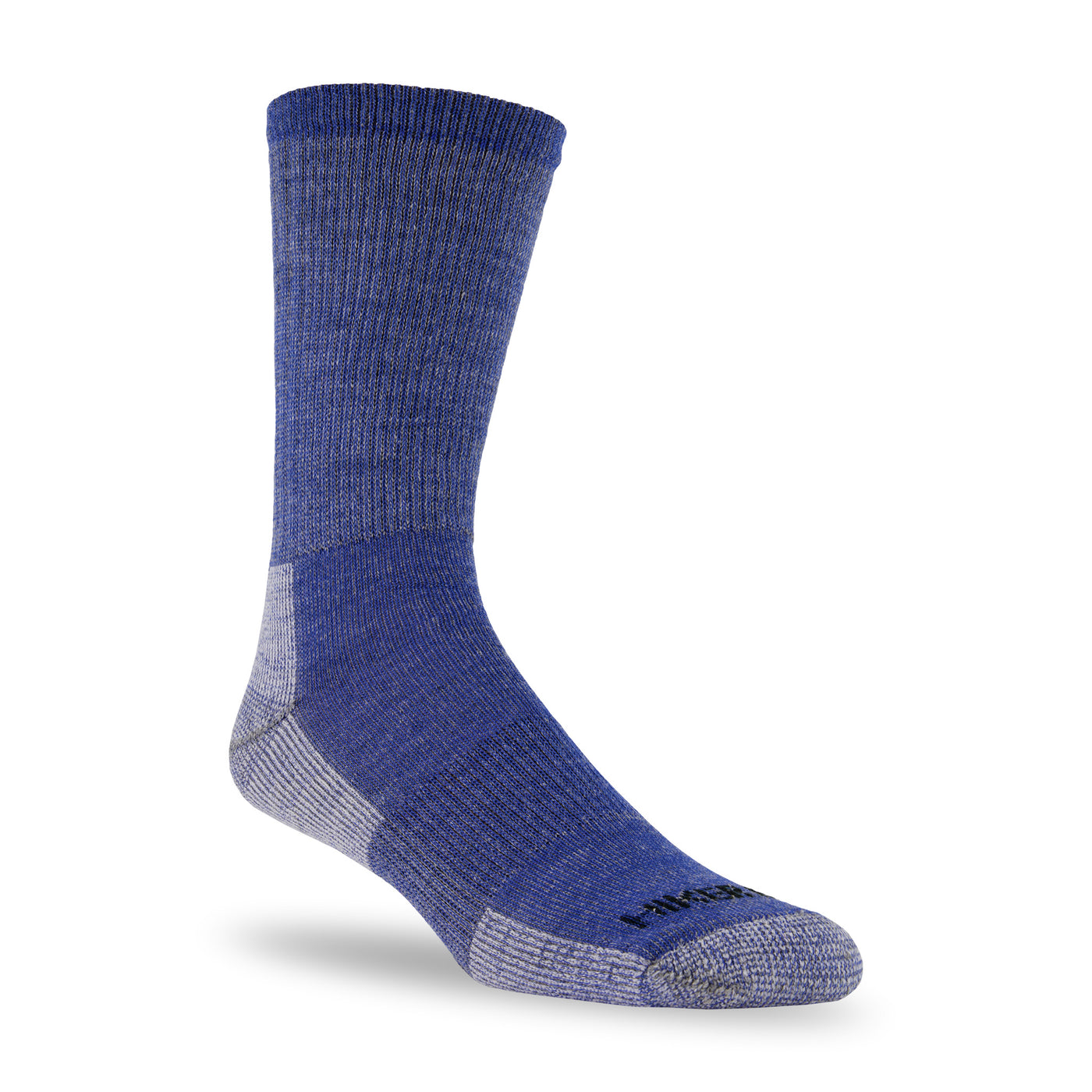 blue merino wool sock for hiking 